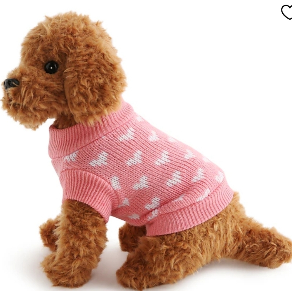 Heart Dog Sweater
